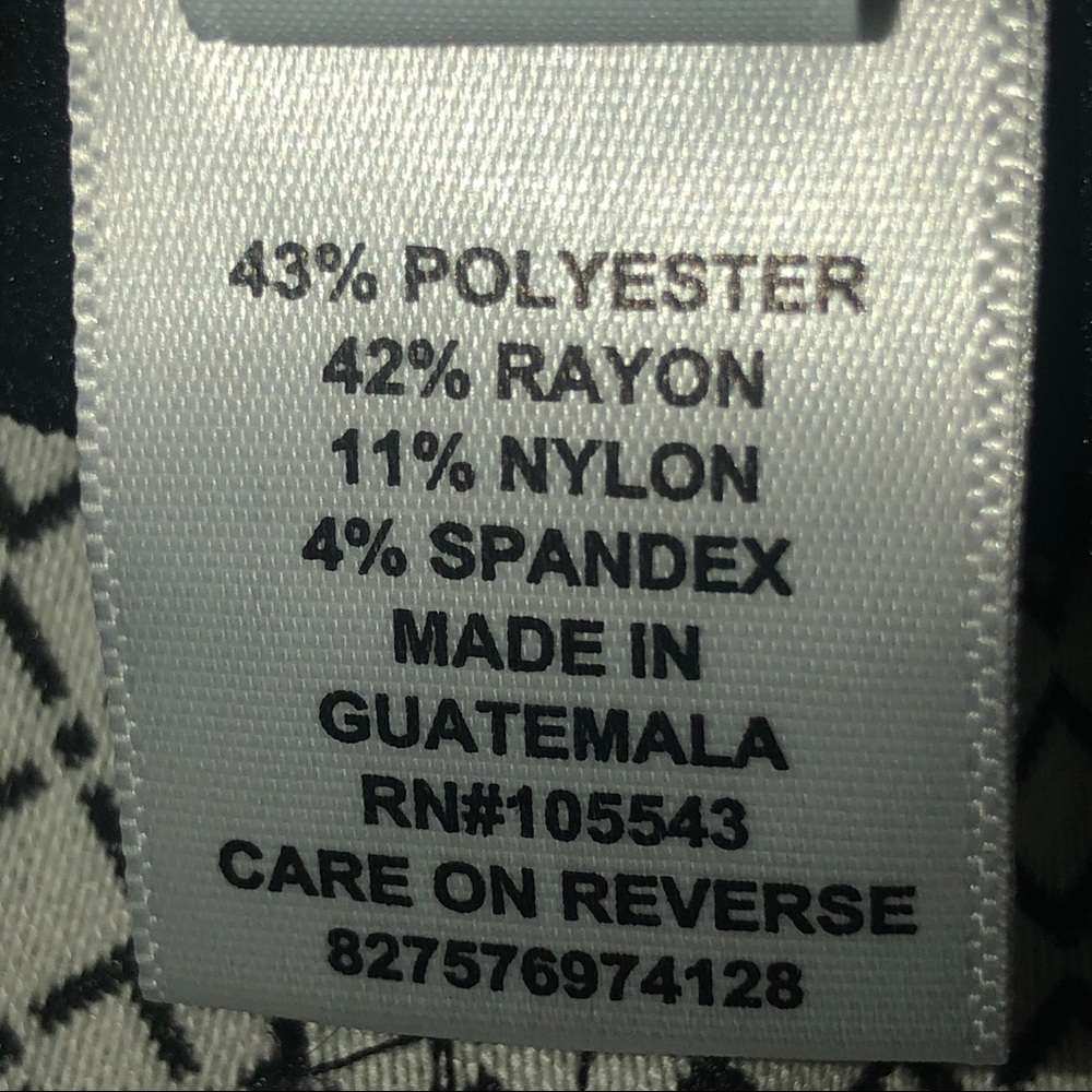 Elle Patterned Cropped Stretch Pants - image 4